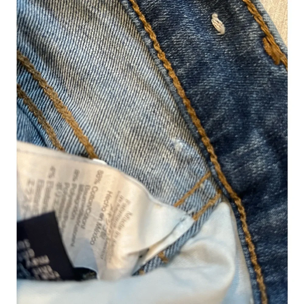Madewell 10" High-Rise Skinny Jeans: Drop Step-Hem Edition, Sz 28 - Picture 14 of 15